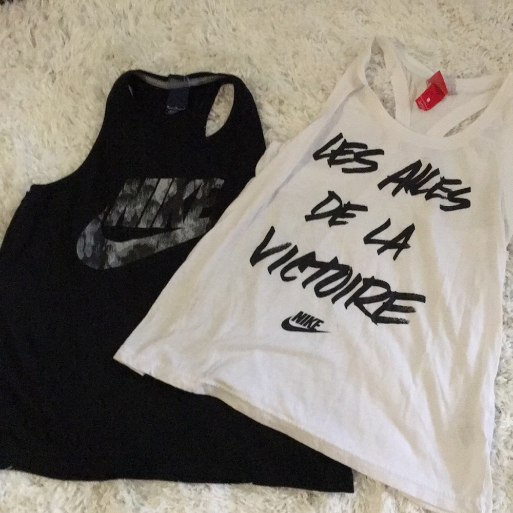 nike racer back tank bundle